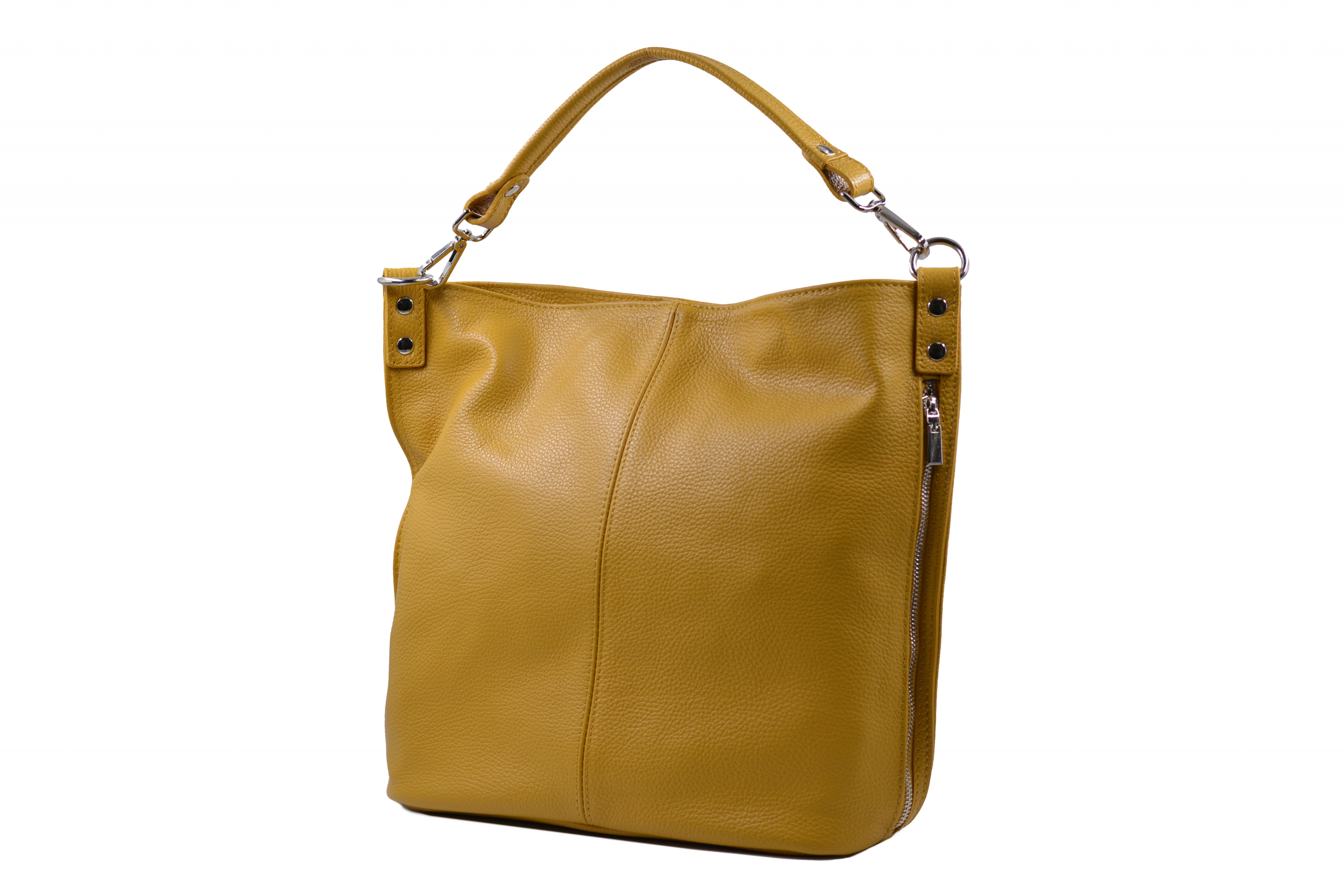 Dámská kabelka A4 Tmavě Žlutá, 15 x 41 x 34 (XT00-LC4065-16DOL)