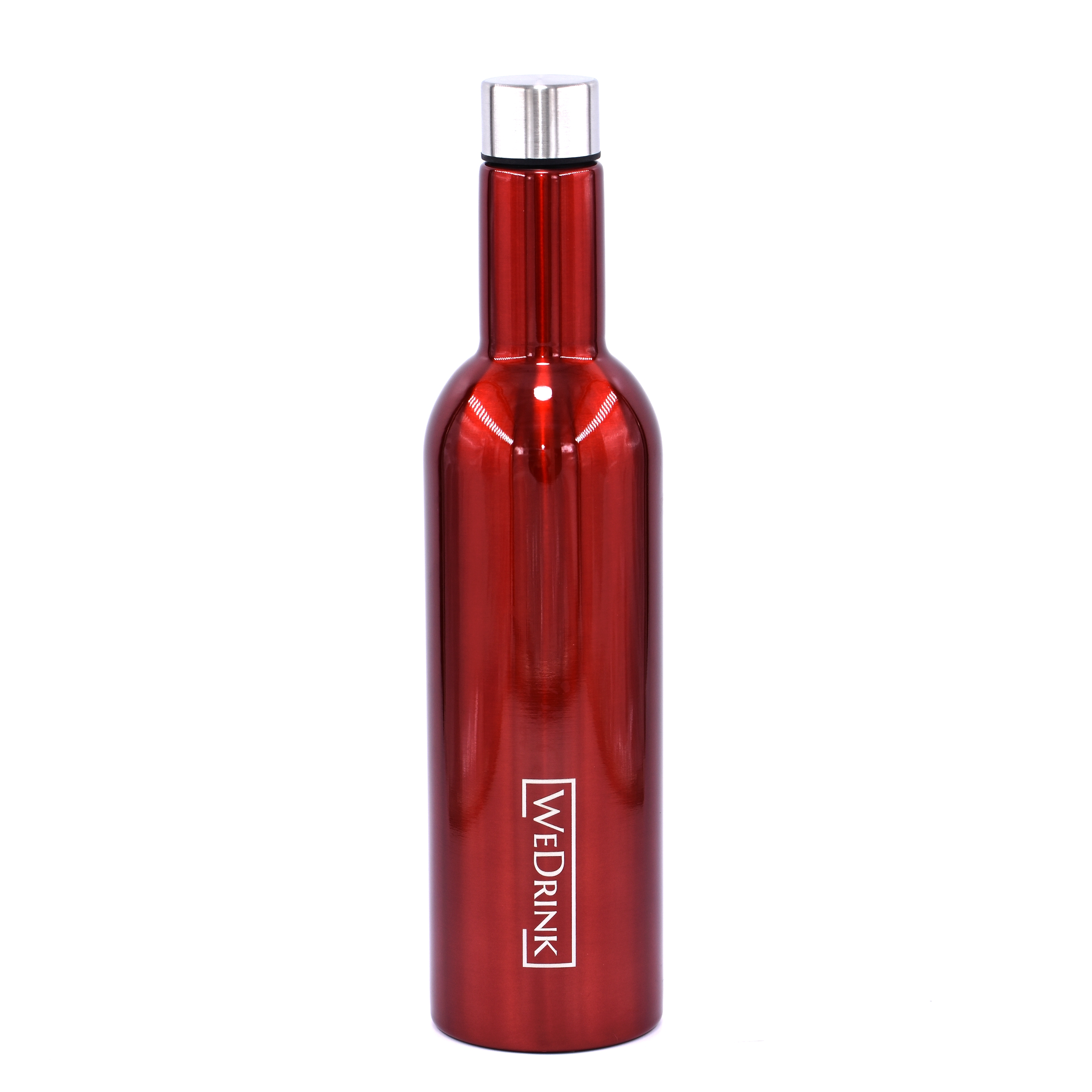 WEDRINK Wine Flask 750 ml Pure Red (WD-WF-00L)