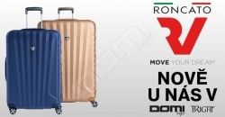 Nov znaka na trhu Roncato u ns v DOMIbags a Bright