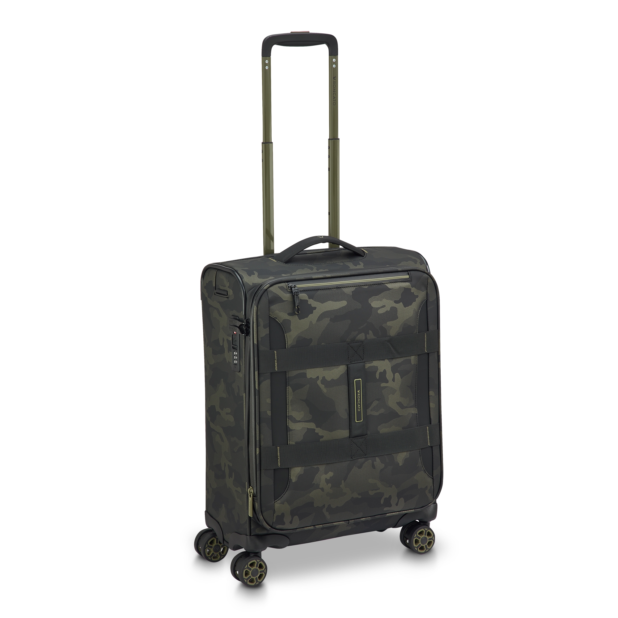 Levně RONCATO Kufr Norway Spinner 55/20 Expander Cabin Camouflage, 40 x 20 x 55 (4142130157)