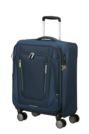 AT Kufr Wanderlite Spinner 55/20 Cabin Expander Dark Navy, 40 x 23 x 55 (158076/1265)