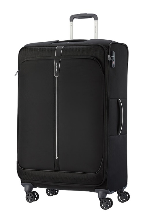 Samsonite Kufr Popsoda Spinner 78/48/31 Expander Black, 48 x 78 x 31 (123539/1041)