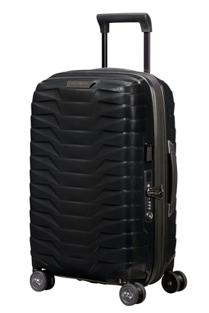 Levně SAMSONITE Kufr Proxis Spinner Expander USB 55/20/35 Cabin Black, 55 x 20 x 35 (140087/1041)