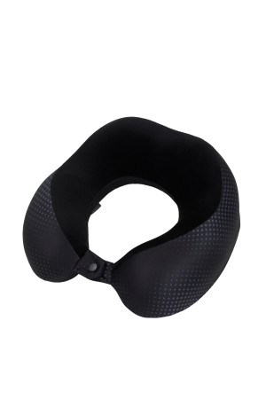 Levně AT Cestovní polštářek Memory Foam Black/Grey (159209/1062)