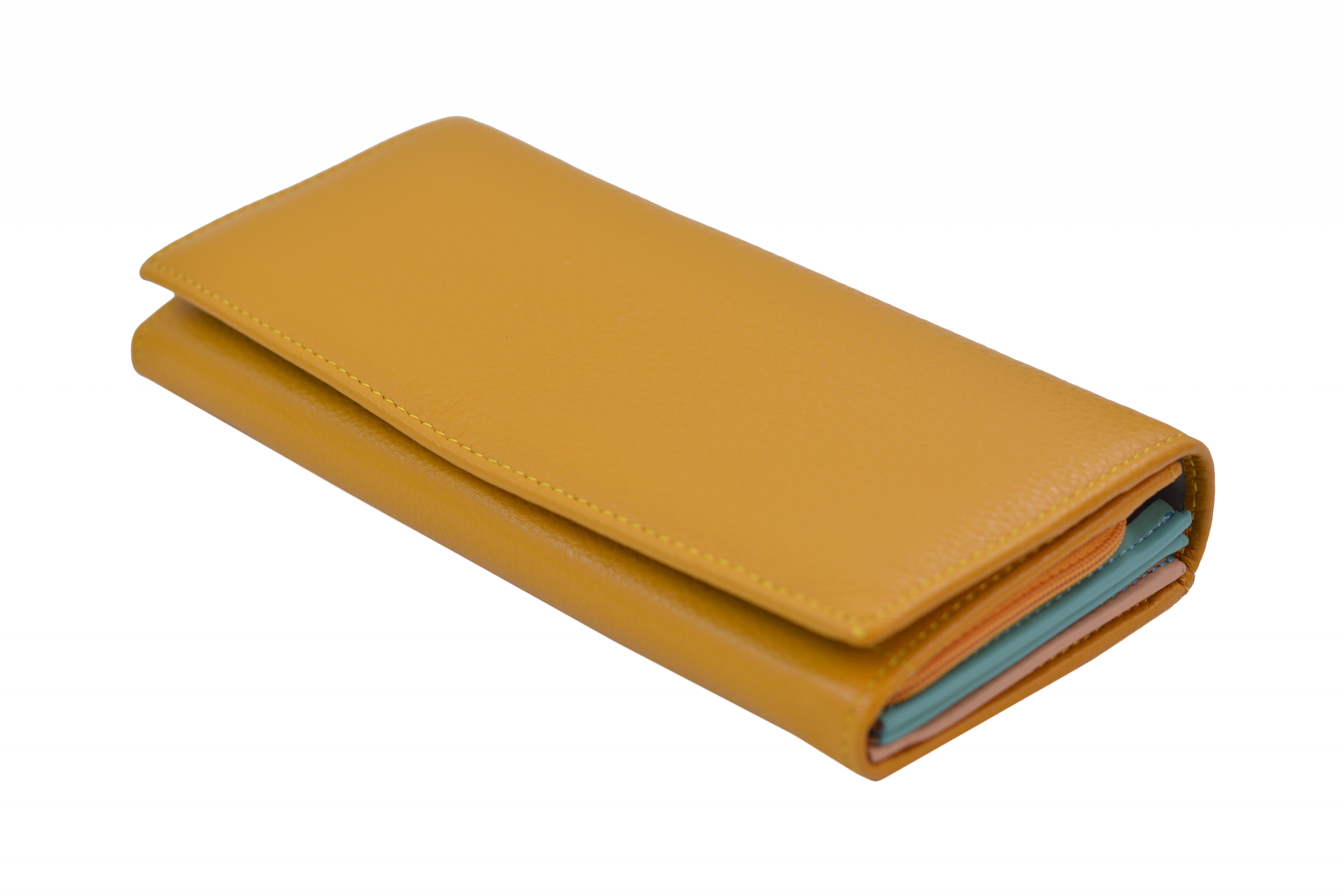 Dámská peněženka na šířku Tmavě Žlutá, 19 x 4 x 9 (XSB00-CO523-16KUZ)