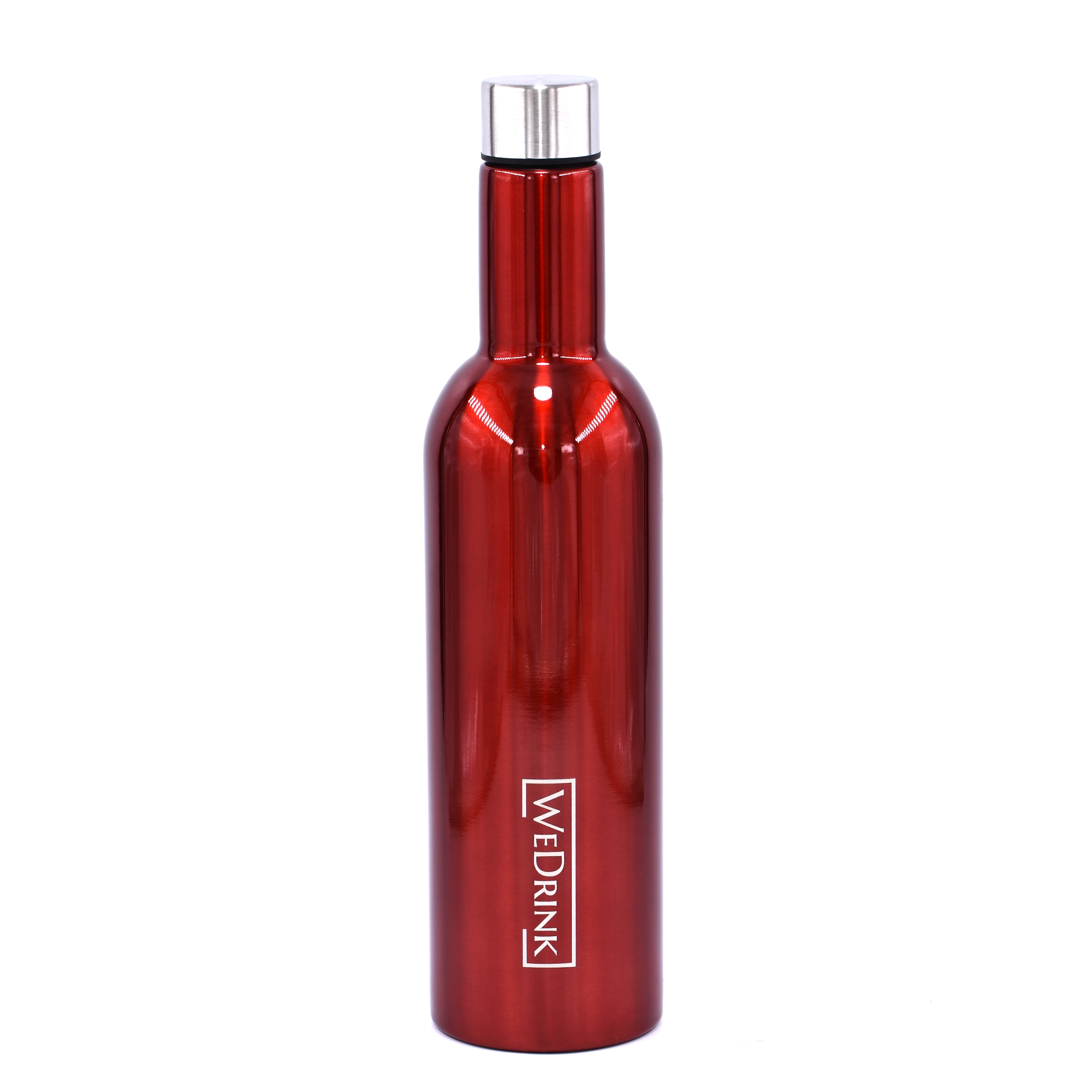 Levně WEDRINK Wine Flask 750 ml Pure Red (WD-WF-00L)