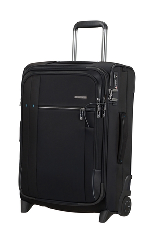 SAMSONITE Kufr Spectrolite 3.0 TRVL Expander USB 55/20 Cabin Upright Black, 40 x 23 x 55 (137340/1041)