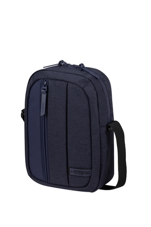 AT Crossbody kapsa Streethero Navy Melange, 18 x 9 x 27 (147032/7757)