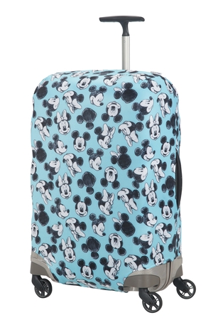 SAMSONITE Obal na kufr M Mickey/Minnie Blue, 47 x 30 x 69 (122306/7923)