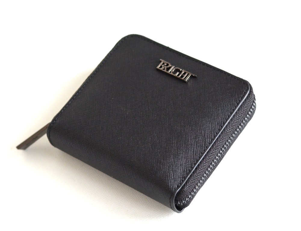 BRIGHT Dámská peněženka Černá, 11 x 2 x 11 (BR17-DA8893-09KUZ)
