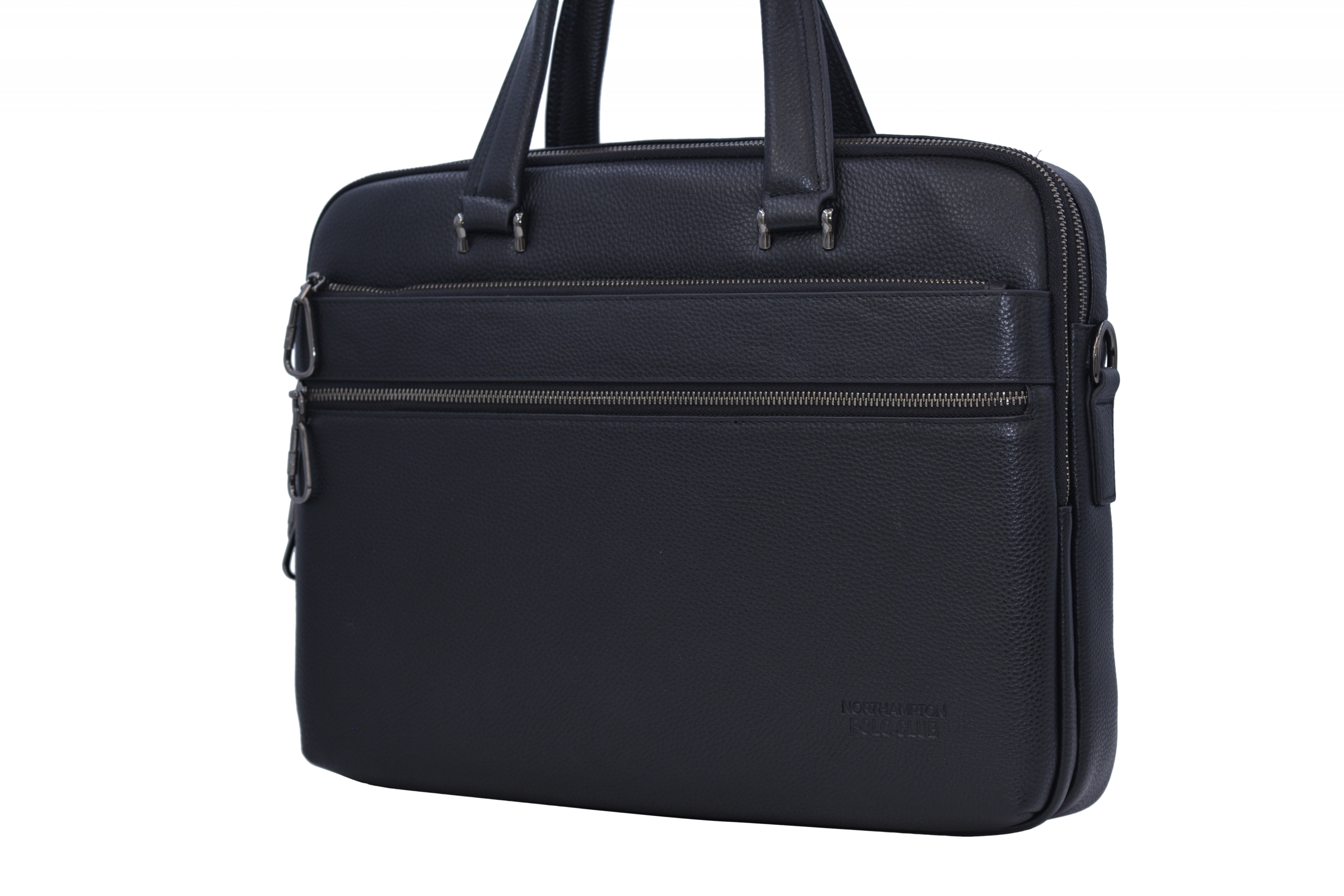 Levně Kožená taška na notebook 15,6" Černá, 40 x 11 x 32 (IT00-PC3128-09KUZ)