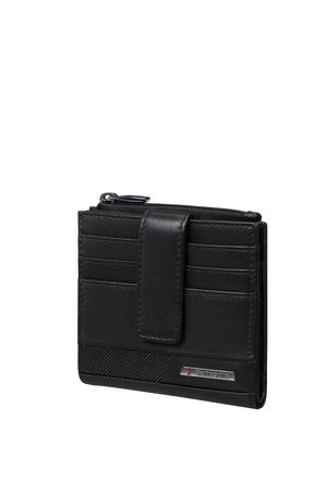 Levně SAMSONITE Pánská peněženka PRO-DLX 6 SLG Black, 10 x 1 x 9 (144548/1041)