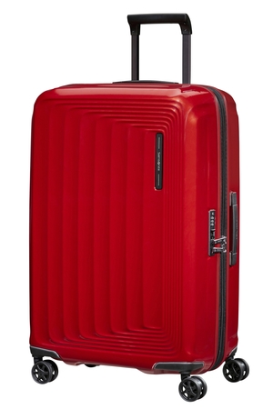 Levně SAMSONITE Kufr Nuon Spinner 69/28 Expander Metallic Red, 45 x 28 x 69 (134400/1544)