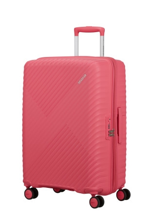 Levně AT Kufr Diablast Spinner 68/31 Expander Pink Glitch, 47 x 31 x 68 (159574/A945)