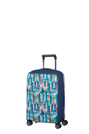 Levně SAMSONITE Obal na kufr S TA Revolution City Print (155589/T152)
