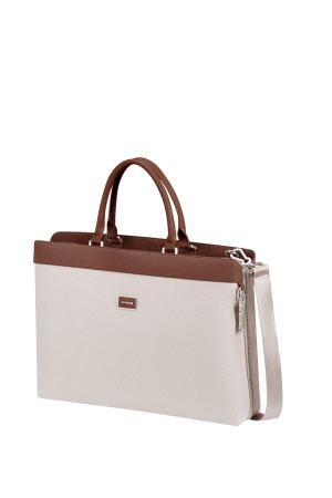 Levně SAMSONITE Kabelka na notebook 15,6" Image Biz Ivory, 40 x 9 x 29 (155350/1451)
