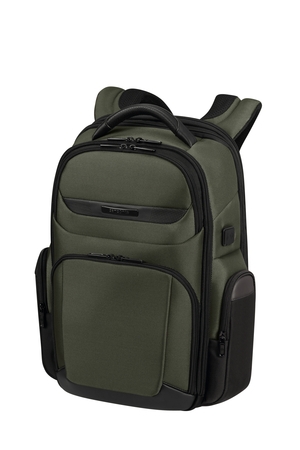 SAMSONITE Batoh na notebook 15,6" PRO-DLX 6 Expander Green, 30 x 15 x 43 (147137/1388)