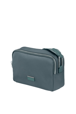 SAMSONITE Dámská kabelka přes rameno XS Be-Her Petrol Grey, 21 x 8 x 14 (144365/6325)