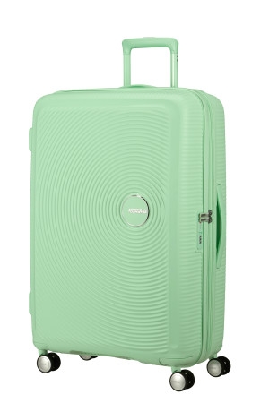 Levně AT Kufr Soundbox Spinner Expander 77/29 Pastel Green, 52 x 30 x 77 (88474/1658)