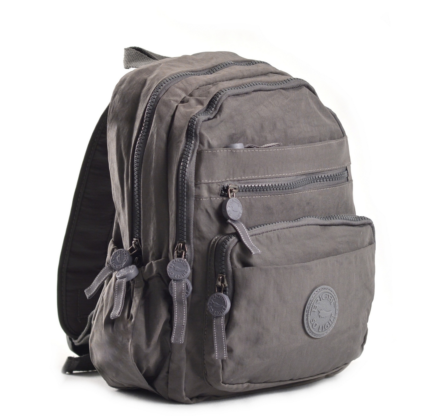 BRIGHT Turistický batoh Bright so light Šedý, 24 x 12 x 31 (BR18-TKB1620-08TX)
