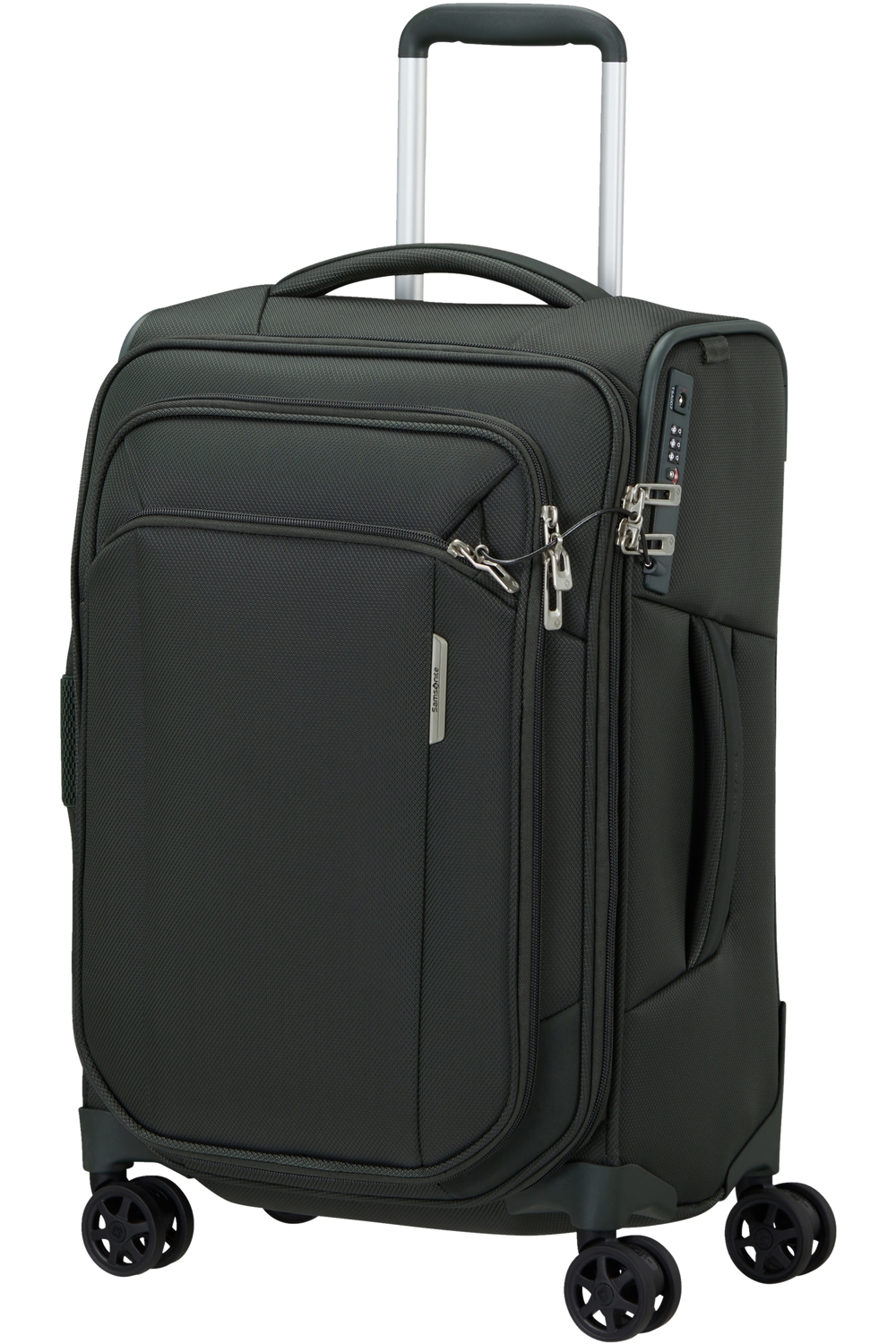 SAMSONITE Kufr Respark Spinner Expander 55/22/35 Cabin Forest Green, 35 x 22 x 55 (143325/1339)