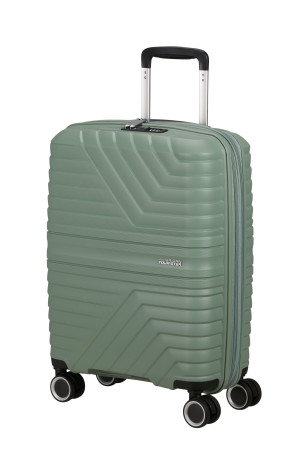 Levně AT Kufr Flytwist Spinner 55/20 Cabin Expander Botanic Green, 40 x 20 x 55 (155265/1128)