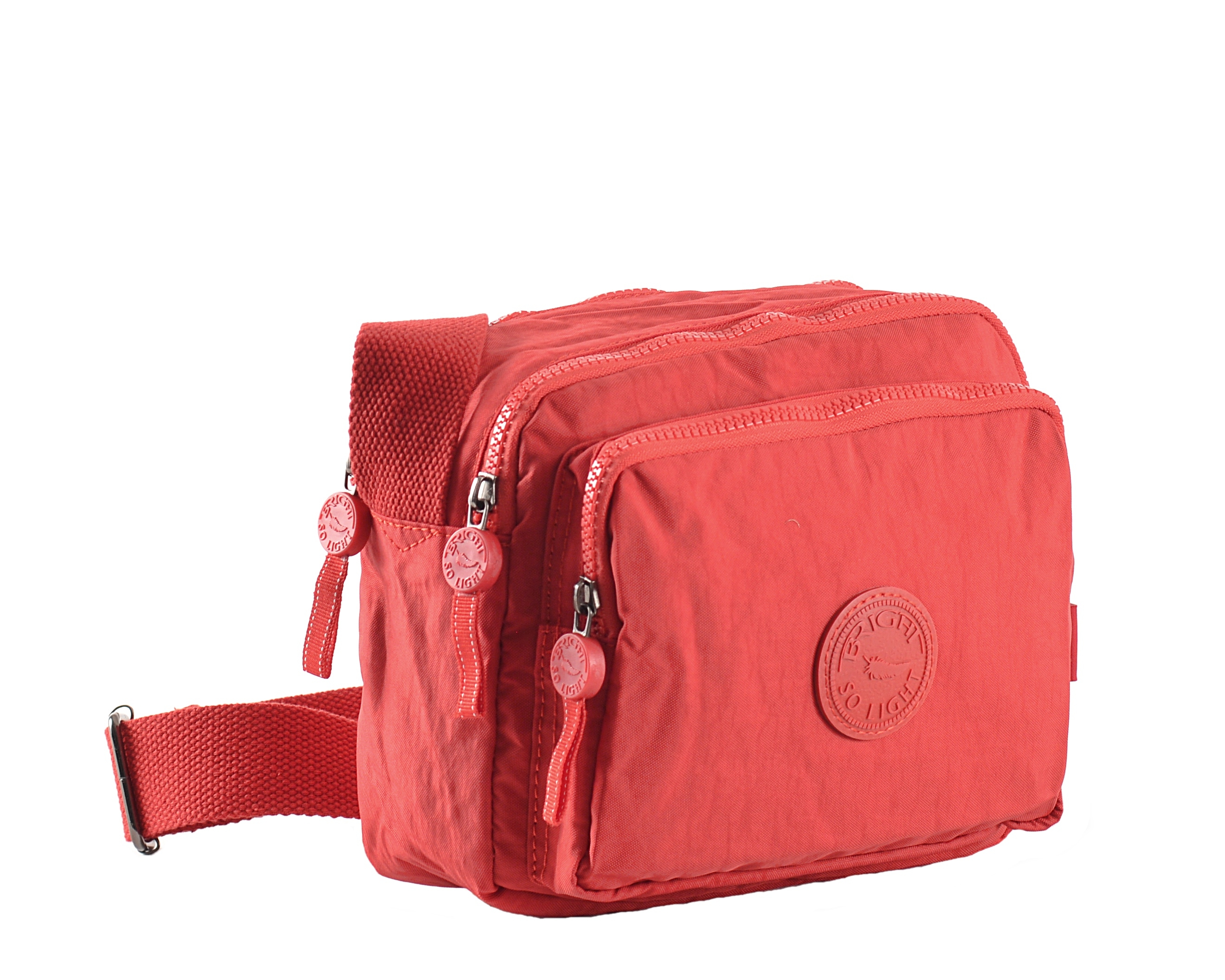 BRIGHT Crossbody kapsa Bright so light Červená, 22 x 11 x 18 (BR18-TKK950-00TX)