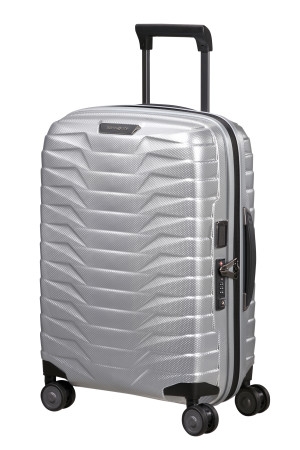 Levně SAMSONITE Kufr Proxis Spinner Expander 55/20 Cabin Silver, 55 x 20 x 40 (158191/1776)