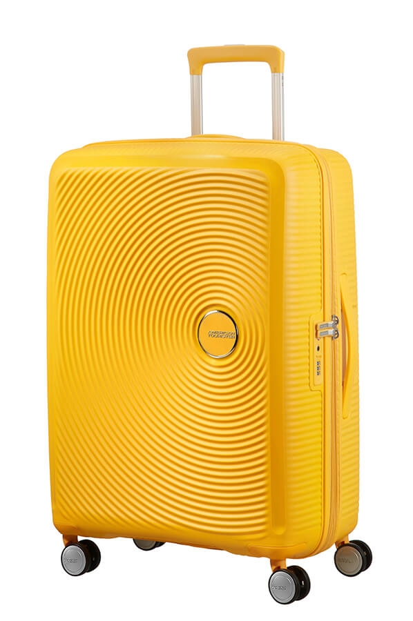 AT Kufr Soundbox Spinner Expander 67/29 Golden Yellow, 47 x 29 x 67 (88473/1371)