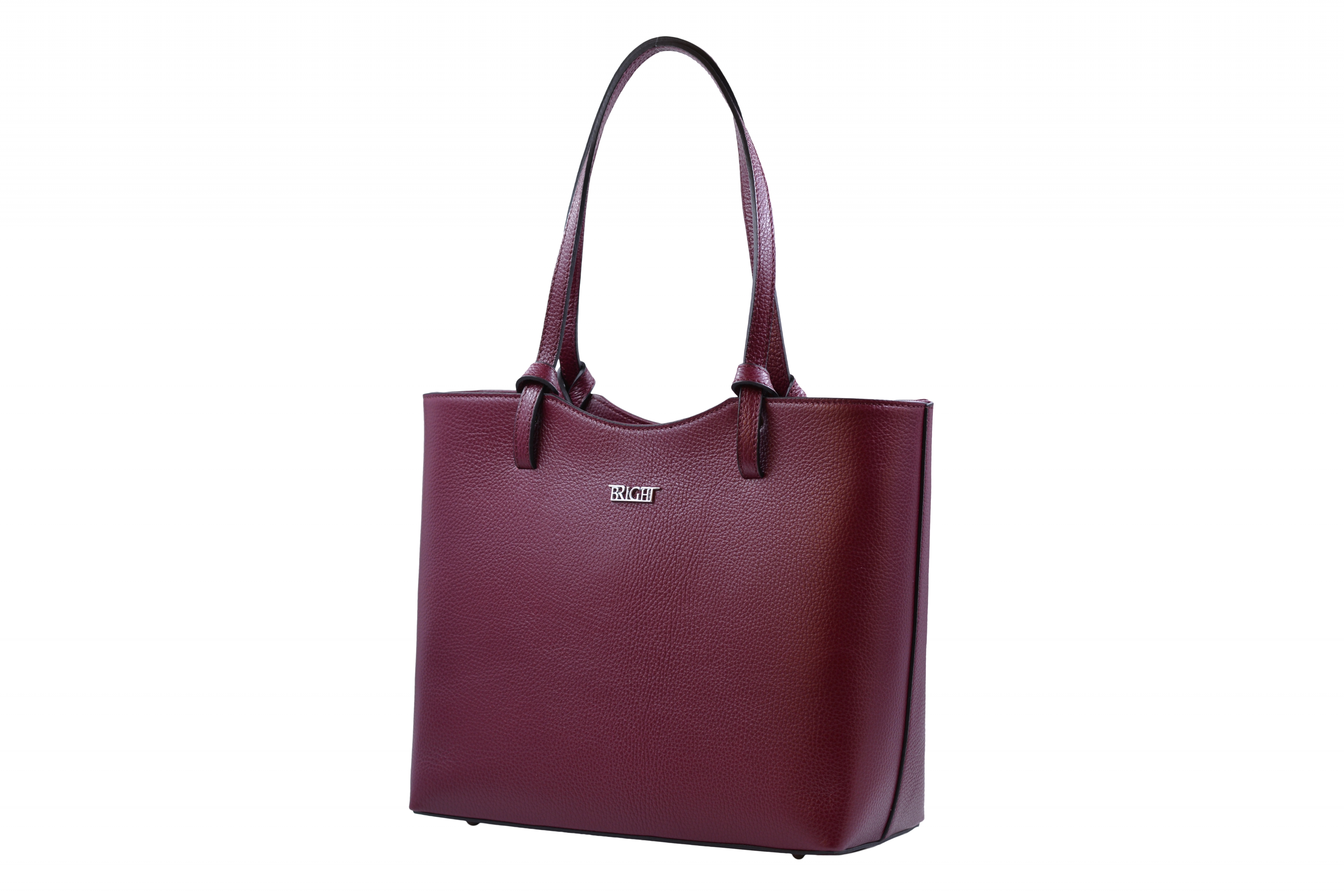 BRIGHT Dámská kabelka A4 Bordo, 33 x 13 x 29 (BR21-AAN8066P-10DOL)