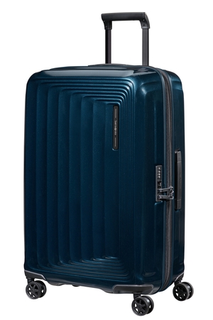 Levně SAMSONITE Kufr Nuon Spinner 69/28 Expander Metallic Dark Blue, 45 x 28 x 69 (134400/9015)