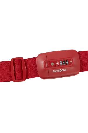 Levně SAMSONITE Pás na kufr TSA TA Revolution Red (155591/1726)