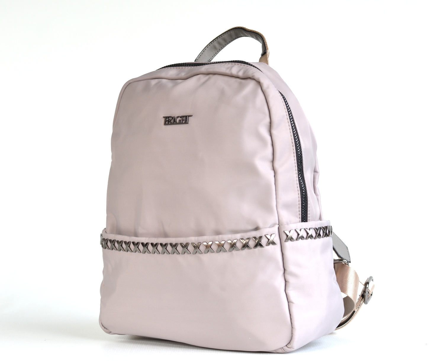 BRIGHT Dámský batoh A5 Šedý, 26 x 12 x 33 (BR17-W117-1612-48TX)