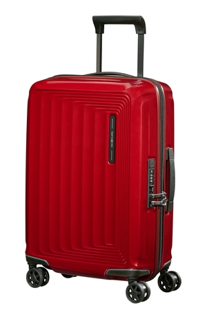 Levně SAMSONITE Kufr Nuon Spinner 55/20 Expander Cabin Metallic Red, 40 x 20 x 55 (134399/1544)