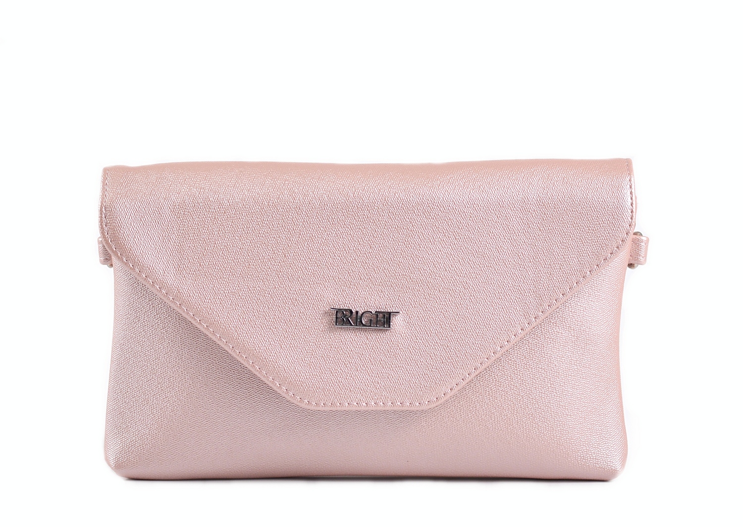BRIGHT Společenská kabelka Růžová perleť, 24 x 13 x 15 (BR18-AA2009-20PER)