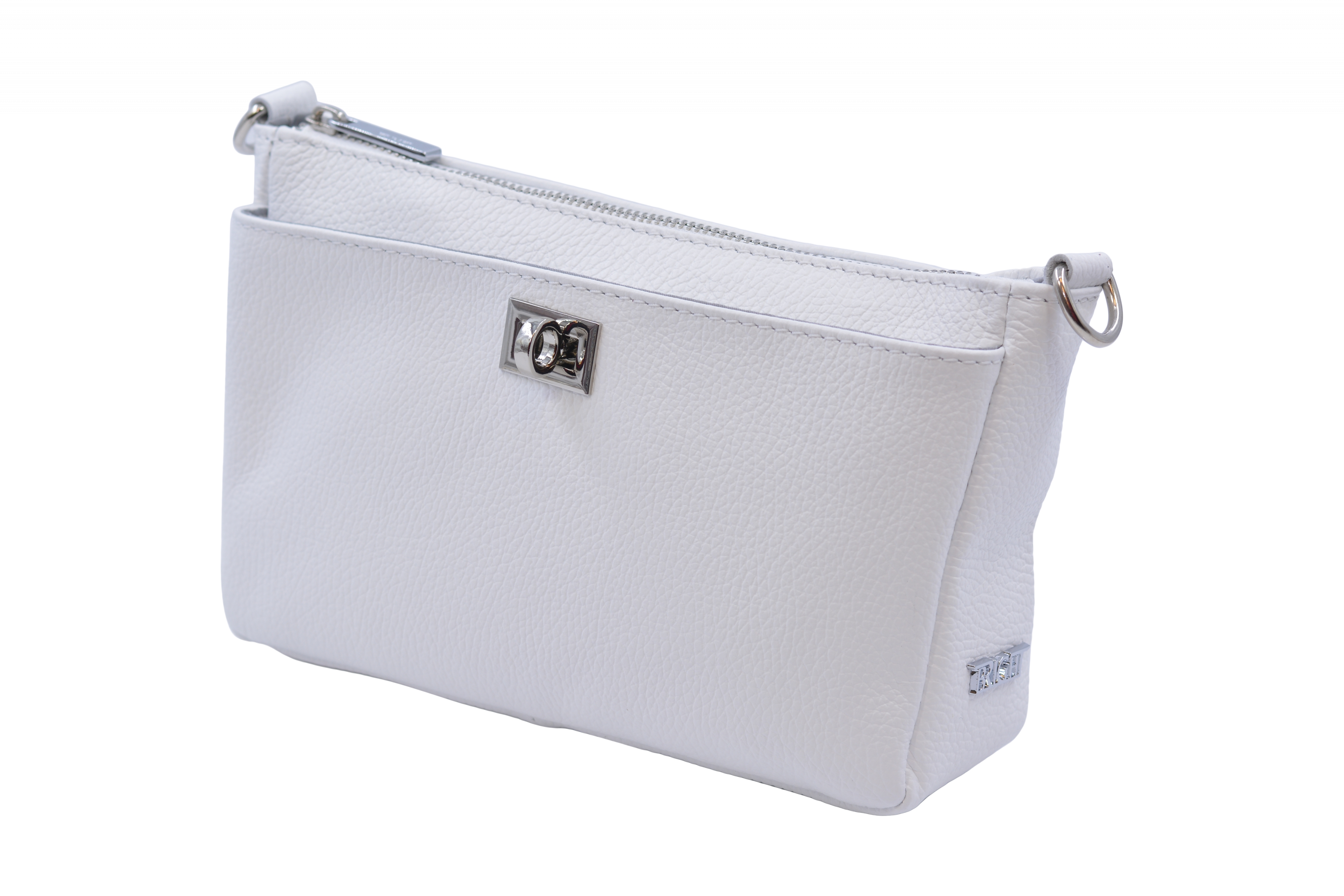 Levně BRIGHT Dámská crossbody kabelka Bílá, 24 x 8 x 15 (XBR25-LE4151-15DOL)