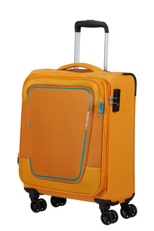 AT Kufr Pulsonic Spinner 55/20 Expander Cabin Sunset Yellow, 40 x 23 x 55 (146516/1843)