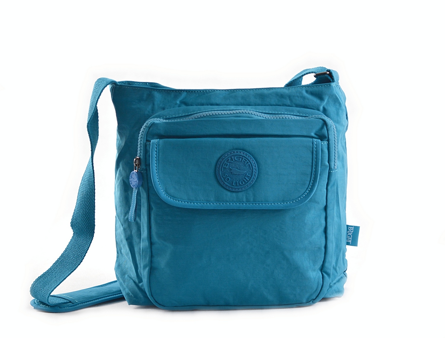 Levně BRIGHT Crossbody kapsa A5 Bright so light Tyrkysová, 25 x 8 x 27 (BR18-TKK1302-21TX)