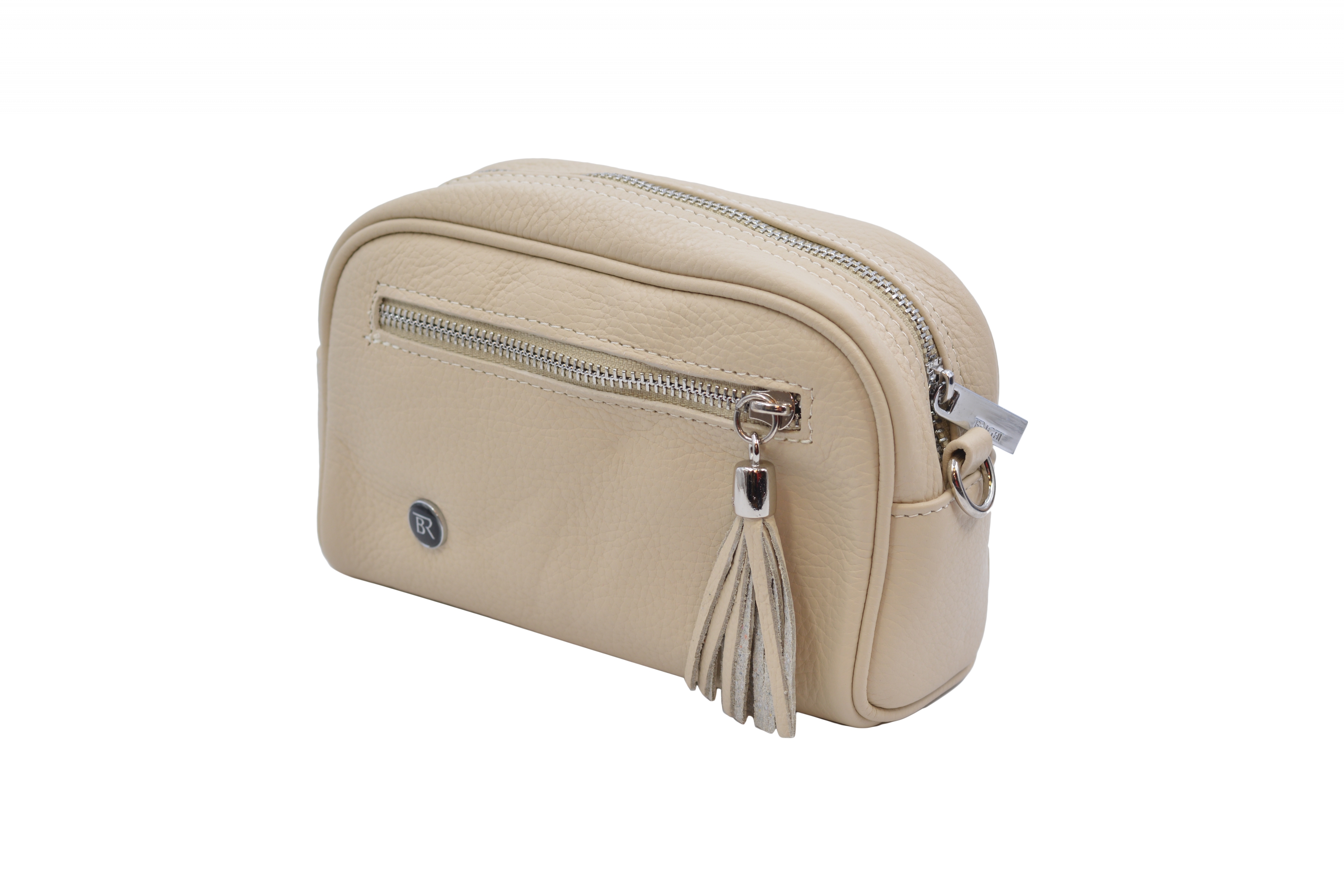 Levně BRIGHT Dámská crossbody kapsa Smetanová, 21 x 9 x 15 (XBR24-WG4100-35DOL)