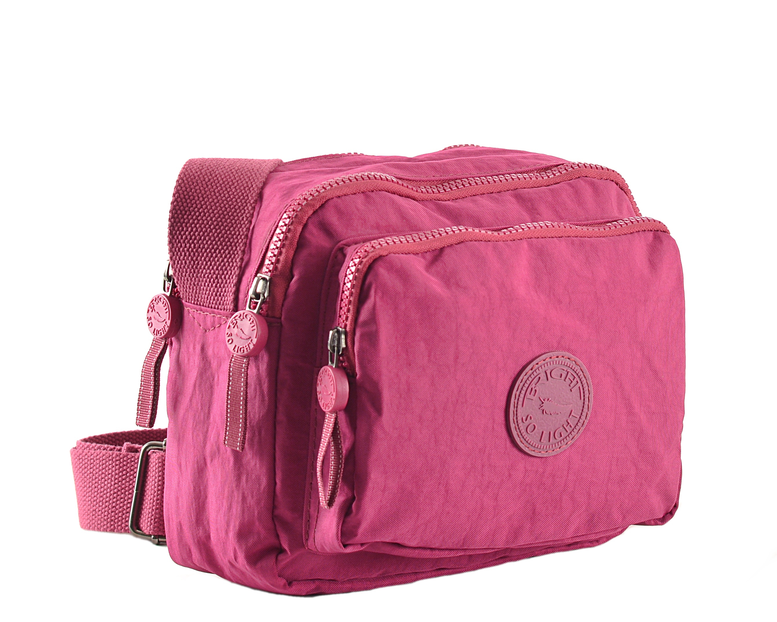 Levně BRIGHT Crossbody kapsa Bright so light Fuchsiová, 22 x 11 x 18 (BR18-TKK950-40TX)