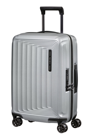 SAMSONITE Kufr Nuon Spinner 55/20 Expander Cabin Matt Silver, 40 x 20 x 55 (134399/4052)