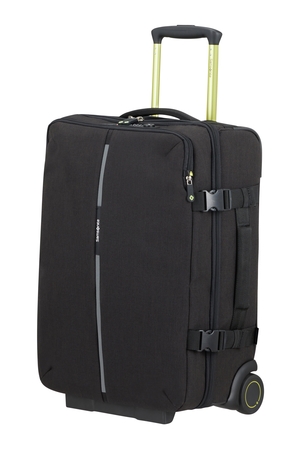 SAMSONITE Cestovní taška na kolečkách 55/24 Securipak Black Steel, 36 x 24 x 57 (140564/T061)