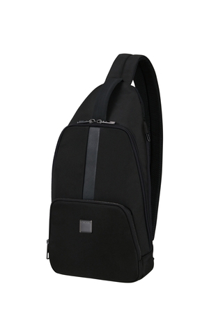 SAMSONITE Crossbody kapsa 10,5" Sacksquare Black, 20 x 10 x 37 (146476/1041)