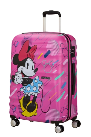 Levně AT Dětský kufr Wavebreaker Disney Spinner 67/26 Minnie Future Pop, 47 x 26 x 67 (85670/9846)
