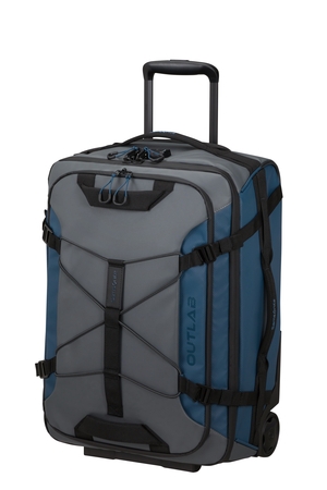 Levně SAMSONITE Cestovní taška na kolečkách Outlab Paradiver 55/25 Cabin Arctic Grey, 40 x 25 x 55 (141596/8391)