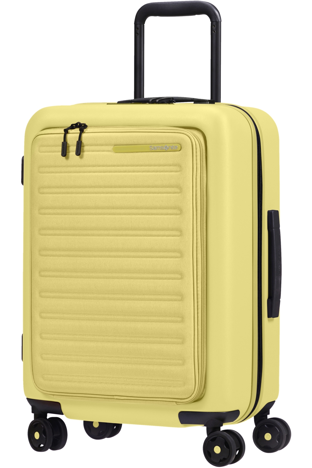 SAMSONITE Kufr StackD Spinner Expander 55/20 Easy Access Cabin Pastel Yellow, 23 x 40 x 55 (135418/1661)