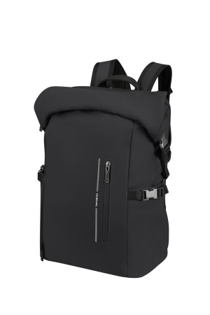 Levně SAMSONITE Batoh na notebook 15,6" Rolltop Glam-Go Black, 30 x 15 x 42 (155820/1041)