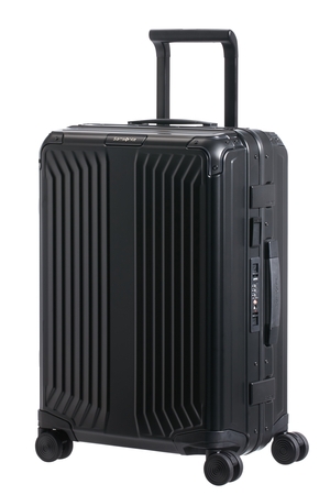 SAMSONITE Kufr Lite-Box Alu Spinner 55/20 Cabin Black, 55 x 23 x 40 (122705/1041)