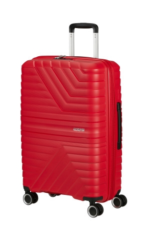 Levně AT Kufr Flytwist Spinner 67/26 Expander True Red, 45 x 26 x 67 (155266/4695)