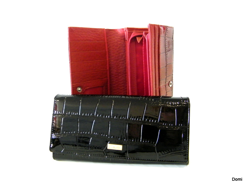 Levně BRIGHT Dámská peněženka na šířku Černá, 19 x 10 x 20 (BR14-D444-10ZL-09KRL)